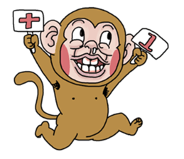 Goodman shin's Monkeys account sticker #14693938