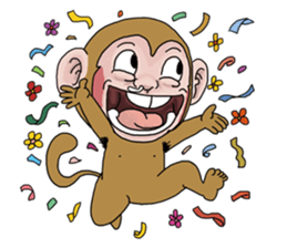 Goodman shin's Monkeys account sticker #14693955