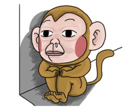 Goodman shin's Monkeys account sticker #14693956
