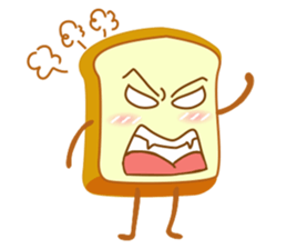 Cute Sandwich sticker #14694256