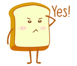 Cute Sandwich sticker #14694258