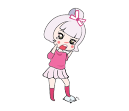 Pink Girl Special sticker #14694334