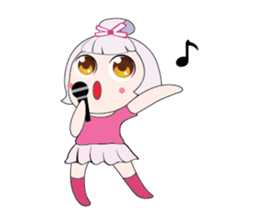 Pink Girl Special sticker #14694336