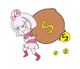 Pink Girl Special sticker #14694345