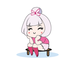 Pink Girl Special sticker #14694354