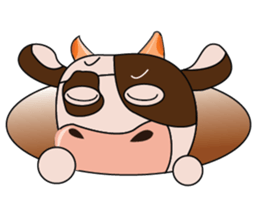 The Lovely Dairy Cow sticker #14694360