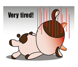 The Lovely Dairy Cow sticker #14694362