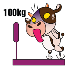 The Lovely Dairy Cow sticker #14694371