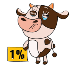 The Lovely Dairy Cow sticker #14694377