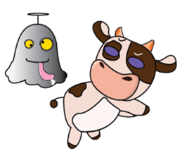 The Lovely Dairy Cow sticker #14694379