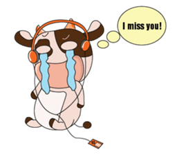 The Lovely Dairy Cow sticker #14694389