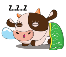 The Lovely Dairy Cow sticker #14694391