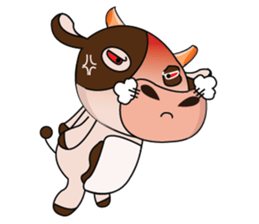 The Lovely Dairy Cow sticker #14694393