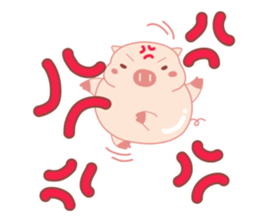 Big Messages with My Cute Lovely Pig sticker #14694667