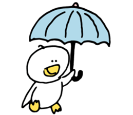 stupid duck 03 sticker #14695258