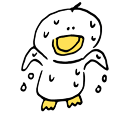 stupid duck 03 sticker #14695266