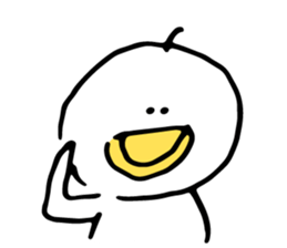 stupid duck 03 sticker #14695272