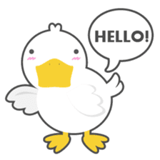 Ducky The Cute White Duck By Paggiest