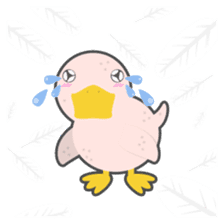 DUCKY The Cute White Duck sticker #14695373
