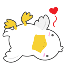 DUCKY The Cute White Duck sticker #14695375