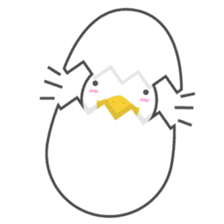 DUCKY The Cute White Duck sticker #14695377