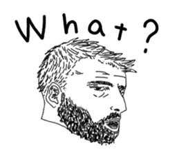 Uncle bona sera with his funny friends 2 sticker #14696352