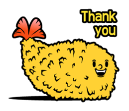 Feelings for shrimp sticker #14696439