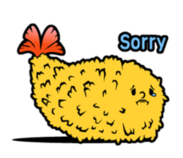 Feelings for shrimp sticker #14696440