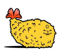 Feelings for shrimp sticker #14696443