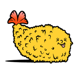 Feelings for shrimp sticker #14696444