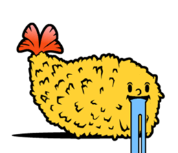 Feelings for shrimp sticker #14696461