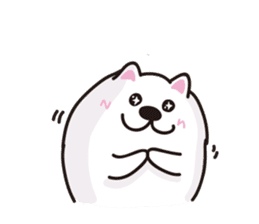 Japanese Spitz FUFU 2 ( International ) sticker #14696580