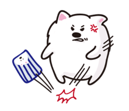 Japanese Spitz FUFU 2 ( International ) sticker #14696597