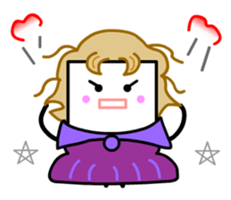 Princess Card sticker #14697329
