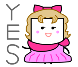 Princess Card sticker #14697333