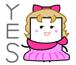 Princess Card sticker #14697333