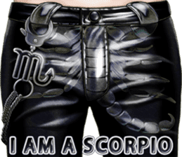 Scorpio Man-Compatibility (English) sticker #14698366