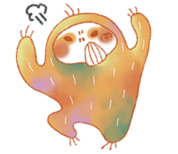 sloth want to go home sticker #14698383