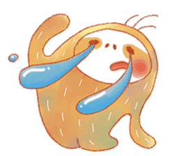 sloth want to go home sticker #14698387