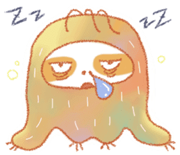 sloth want to go home sticker #14698394