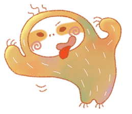 sloth want to go home sticker #14698397