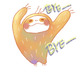 sloth want to go home sticker #14698410