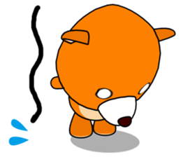 Regrettable bear sticker #14698866