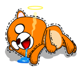 Regrettable bear sticker #14698888