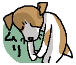 Jack dog 11 sticker #14699180