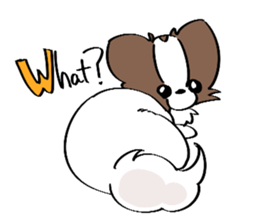 LUCKY DOG STICKER sticker #14699527