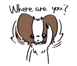 LUCKY DOG STICKER sticker #14699529