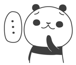 Little Fat Panda sticker #14699824