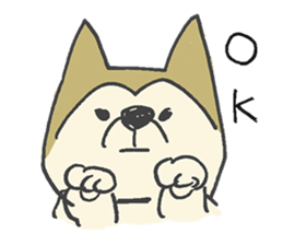 Akita-dog Sticker sticker #14699865