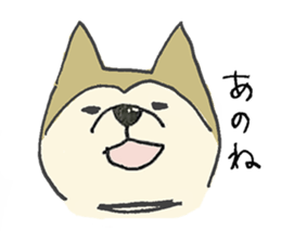 Akita-dog Sticker sticker #14699869